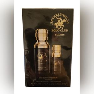 BHPC Classic by Beverly Hills Polo Club, 2.5 oz EDT Spray and .5 oz travel- Men